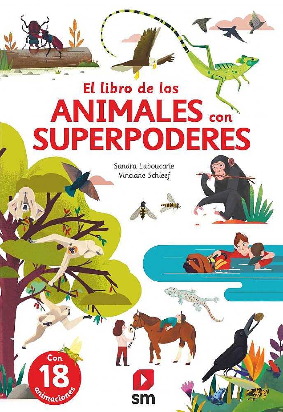 Libros Dideco Atlas, Tierra Y Animales | El Gran Libro De Los Animales Con Superpoderes