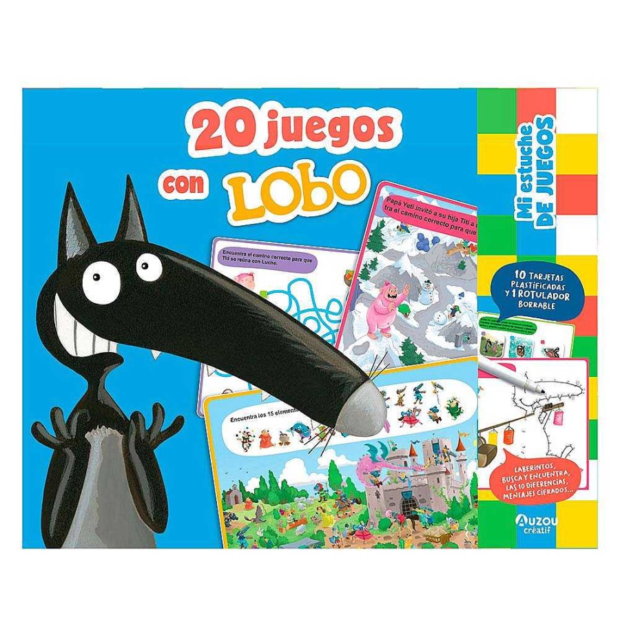 Juguetes Auzou Creatif | 20 Juegos Con Lobo