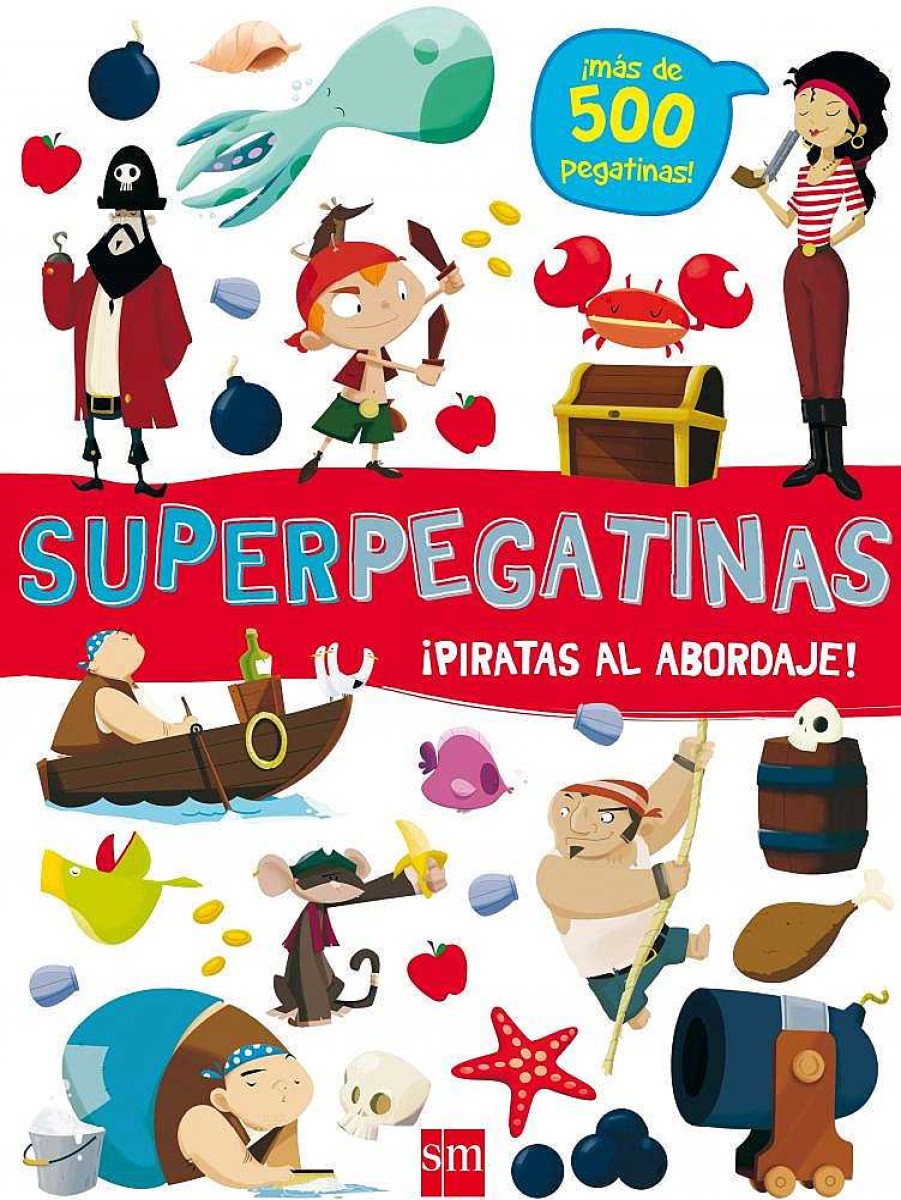 Libros Dideco Pegatinas | Superpegatinas, Piratas Al Abordaje!