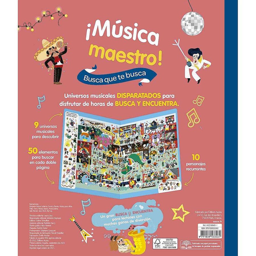 Libros Dideco Busca Y Encuentra | Busca Que Te Busca. M Sica Maestro!