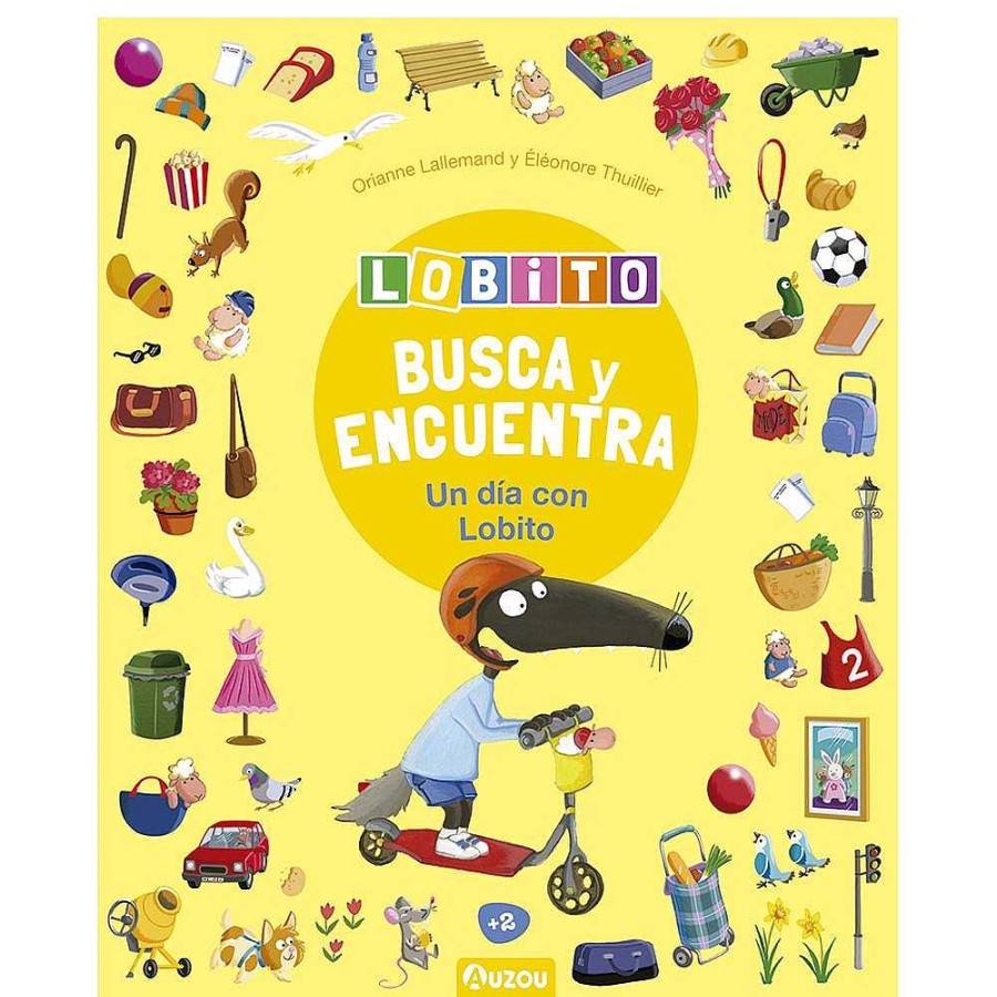 Libros Dideco Busca Y Encuentra | Busca Y Encuentra: Un D A Con Lobito