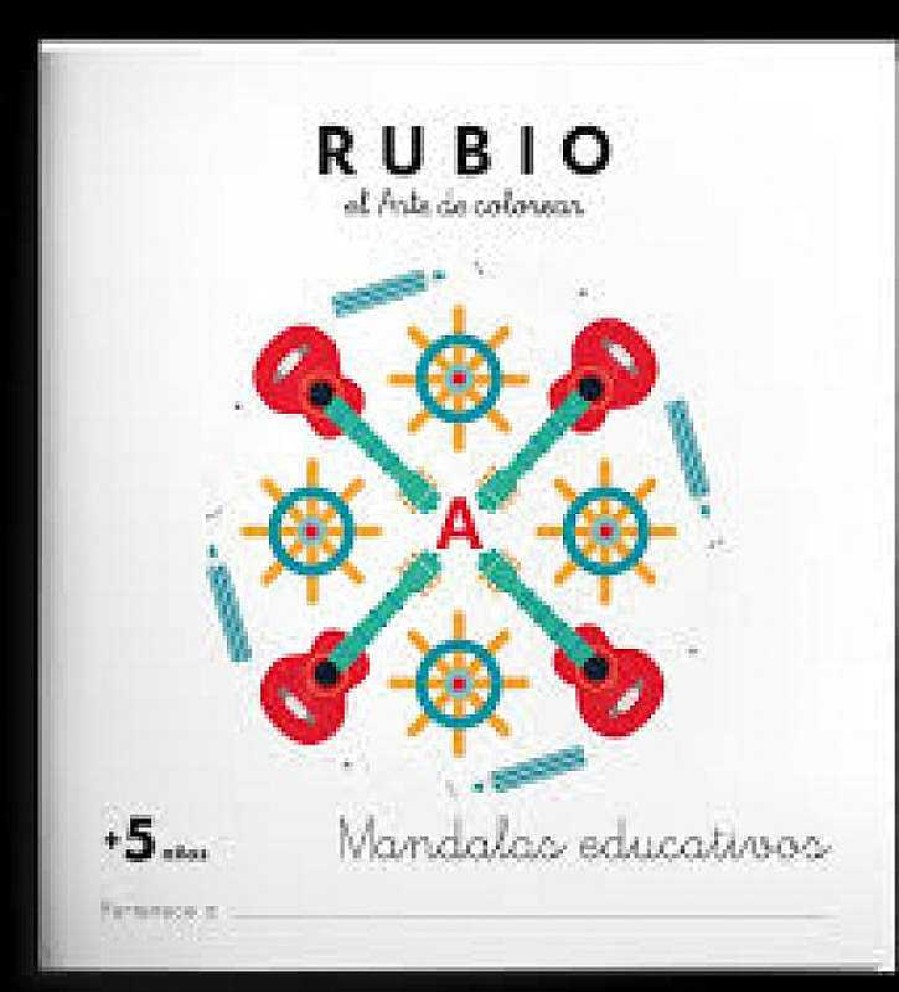 Libros Dideco Cuadernos Rubio | Mandalas Educativos Para 5 A Os