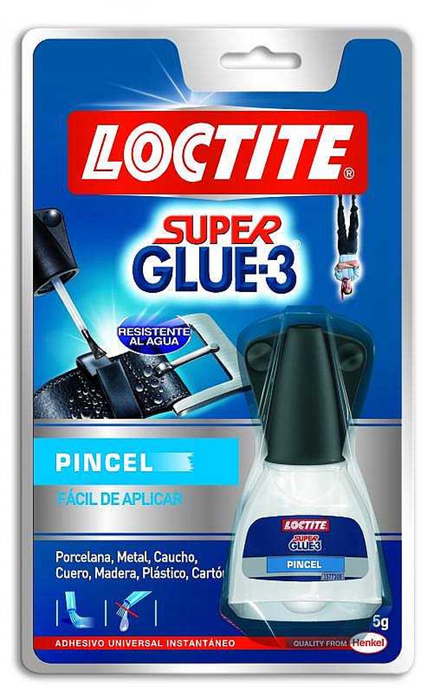 Papeler A Loctite Papeles Especiales | Pegamento Super Glue 5 Gramos. Pincel