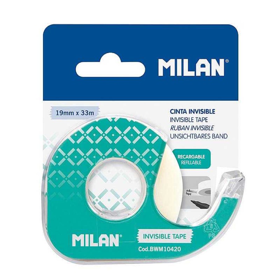 Papeler A Milan Papeles Especiales | Cinta Adhesiva Invisible 19Mmx3M Bl Ster 1 Unidad