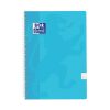 Papeler A Oxford Cuadernos Escolares | Bloc Folio Azul Pastel Cuadro 4Mm. 80 Hojas Oxford