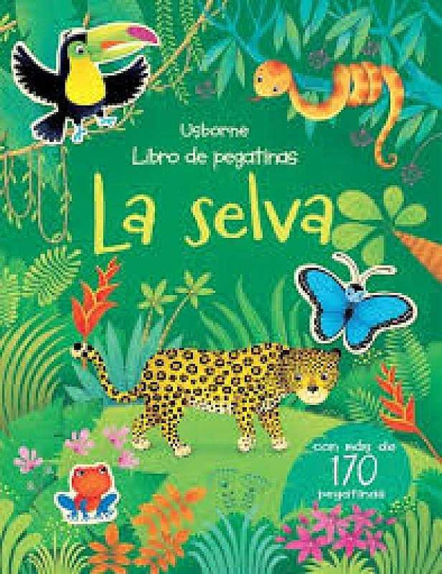 Libros Dideco Pegatinas | La Selva Libro De Pegatinas