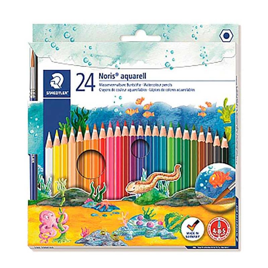 Papeler A Staedtler | L Piz Acuarelable 24 Colores Staedtler