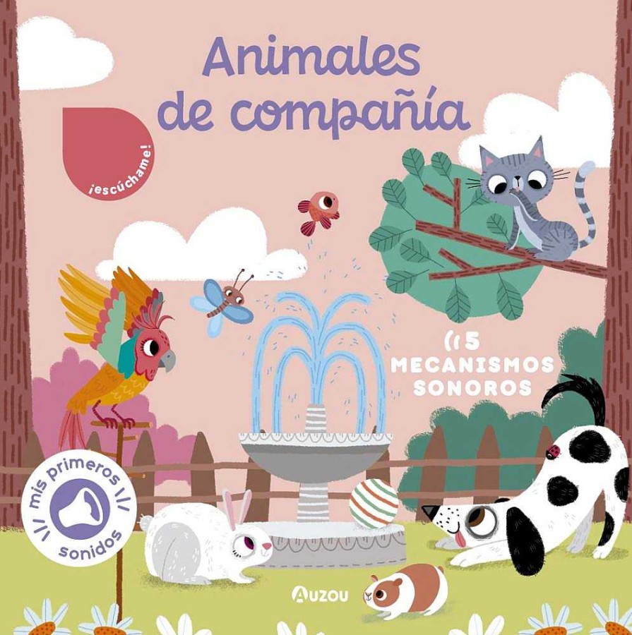 Libros Dideco Texturas Y Sonidos | Libro De Sonidos. Animales De Compa A