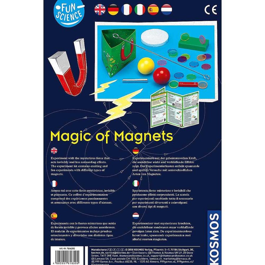 Juguetes Kosmos F Sica Y Qu Mica | Magic Of Magnets Kit Experimentos Magn Ticos