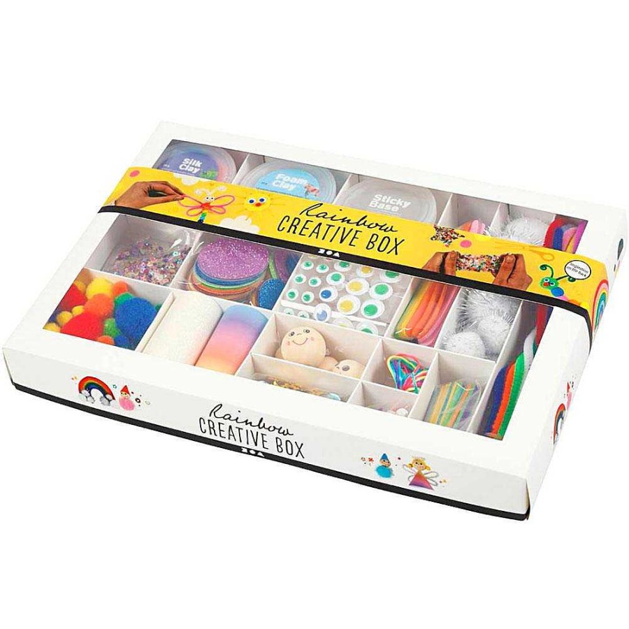 Papeler A Creativ Company Complementos | Caja De Manualidades Rainbow Creativ Company