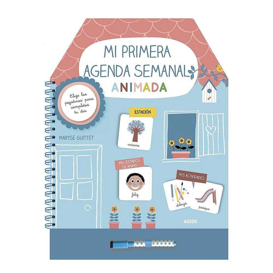 Libros Dideco Pegatinas | Mi Primera Agenda Semanal