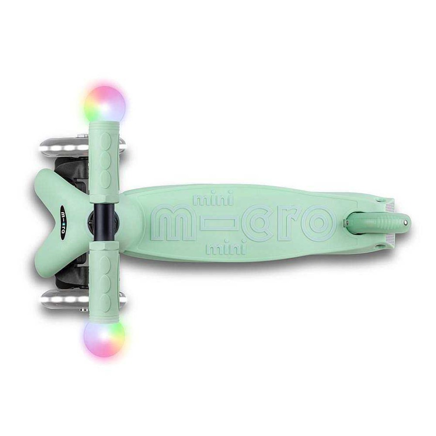 Juguetes Micro Patinetes Y Bicicletas | Patinete Micro Mini2Grow Deluxe Magic Led Menta