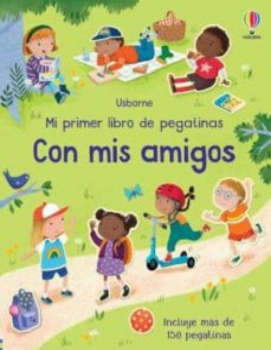 Libros Dideco Pegatinas | Mi Primer Libro De Pegatinas: Con Mis Amigos