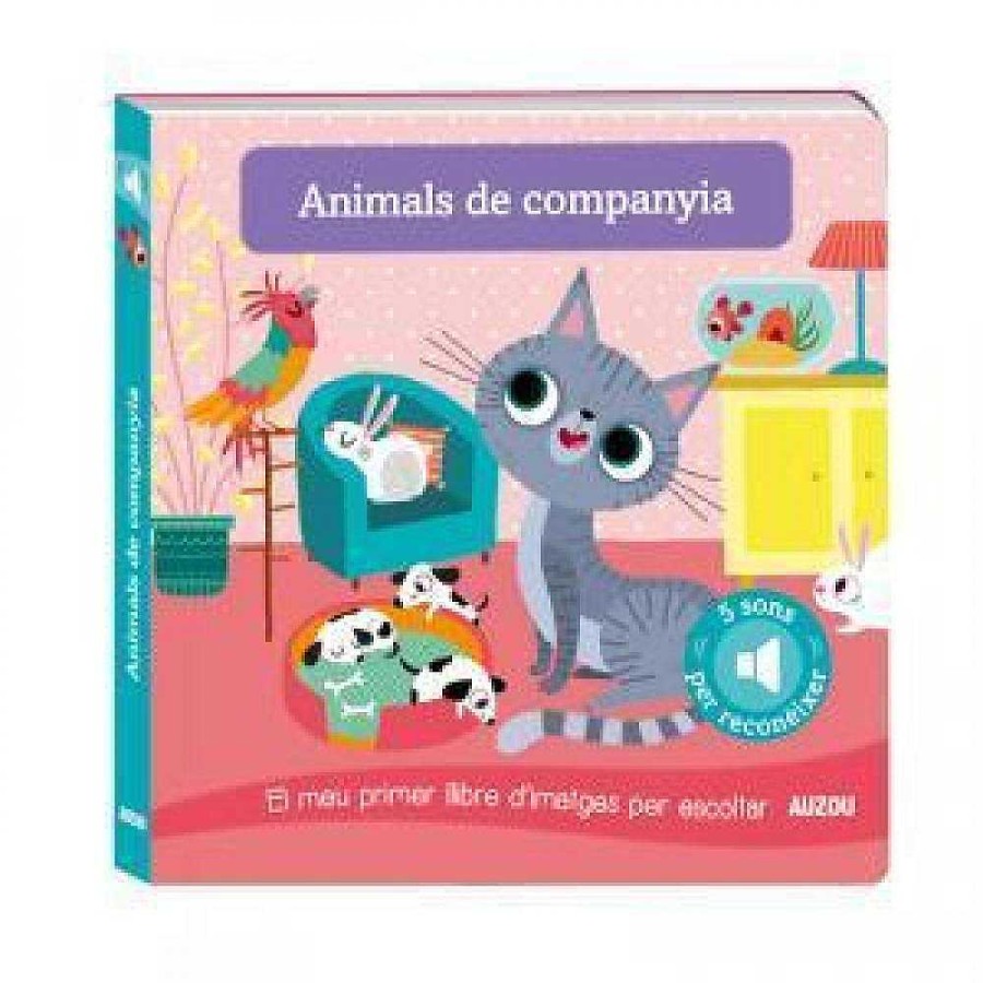 Libros Dideco Texturas Y Sonidos | Llibre De Sons. Animals De Companyia