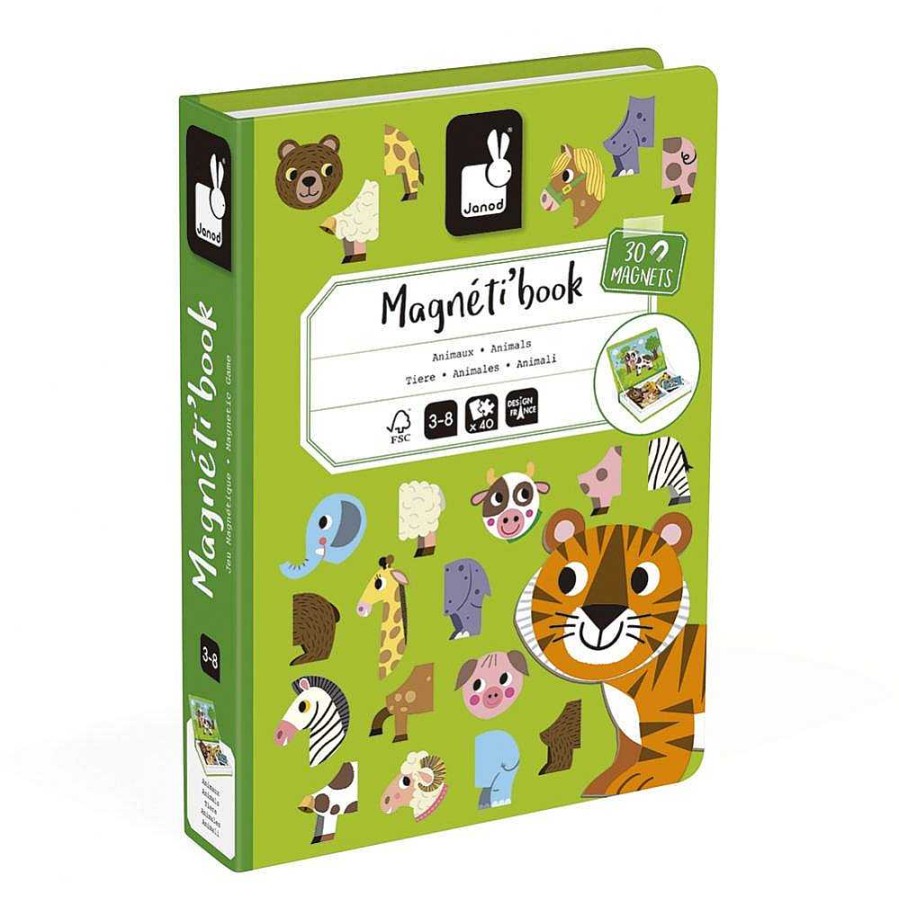 Juguetes Janod | Magnetic Book Animales