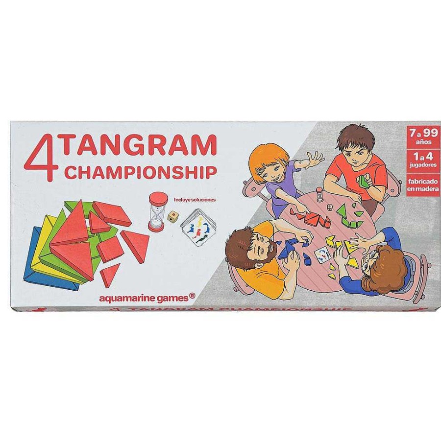 Juguetes Aquamarine Games | 4 Tangram Championship