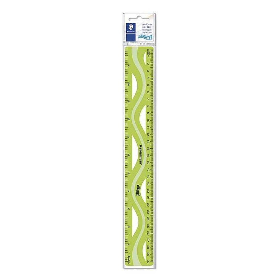 Papeler A Staedtler | Regla 30 Cent Metros Flexible Ultraflex Color Surtido