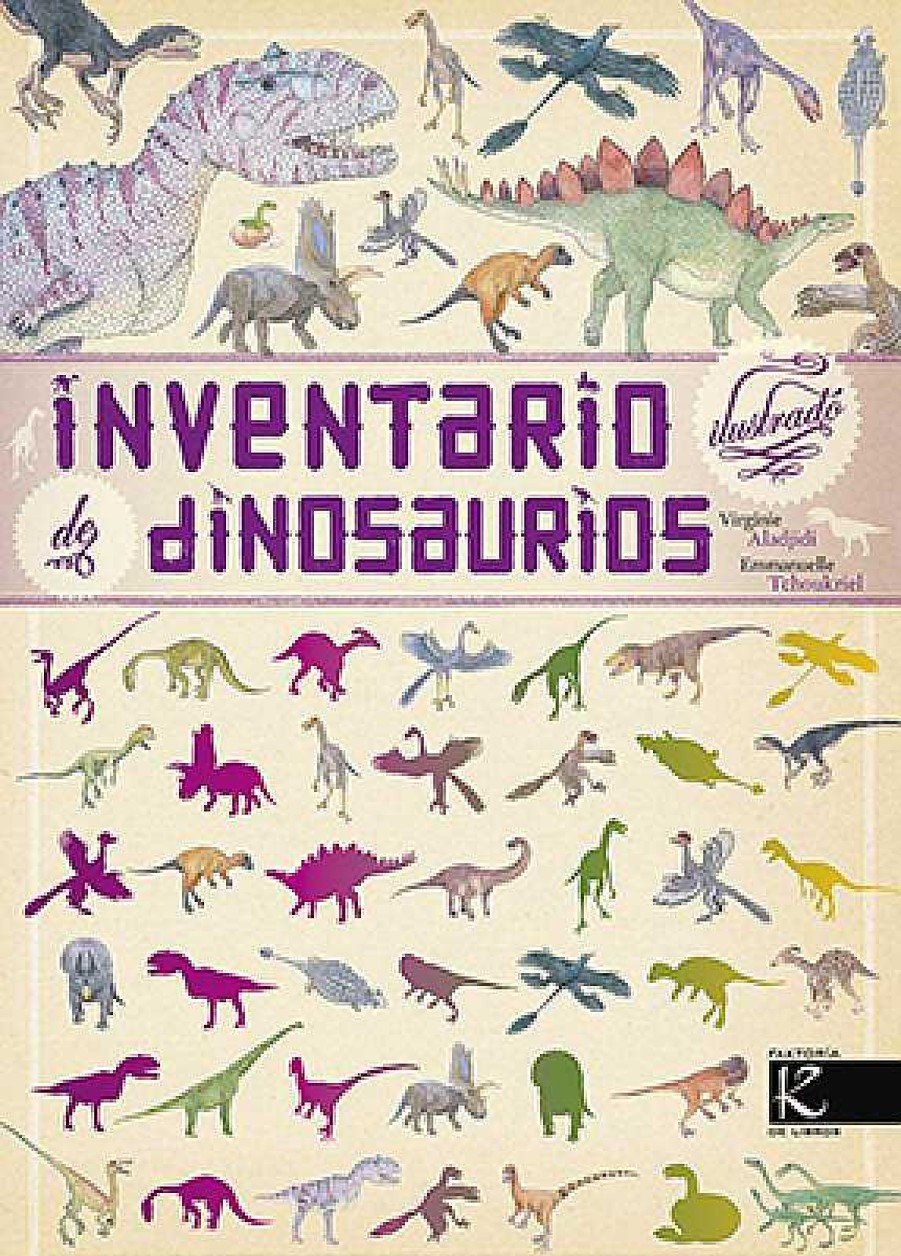 Libros Dideco Dinosaurios | Inventario Ilustrado De Dinosaurios