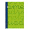 Papeler A Lamela Cuadernos Lamela | Bloc Cuadrov A Lamela Folio 3Mm. 80 Hojas Verde Tapa Dura