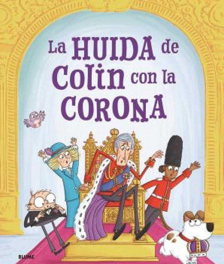 Libros Dideco | La Huida De Colin Con La Corona