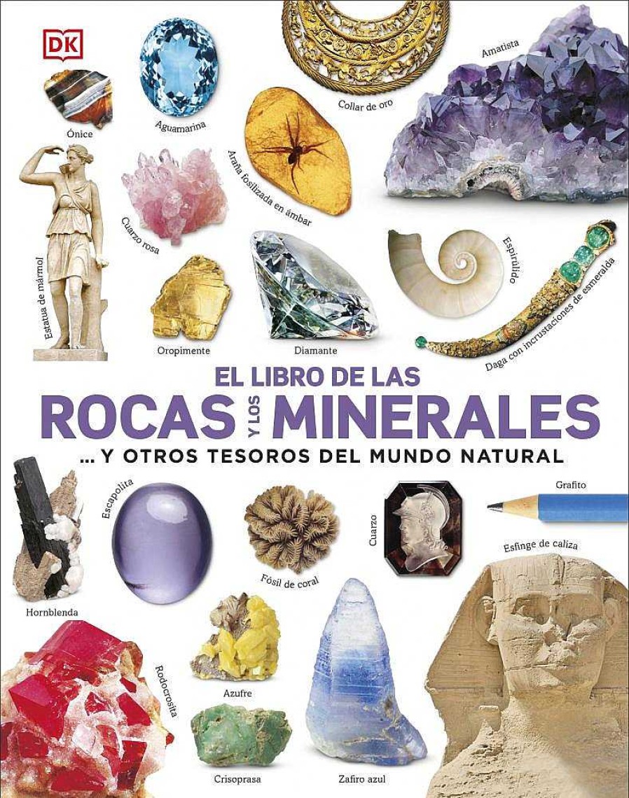 Libros Dideco Atlas, Tierra Y Animales | El Libro De Las Rocas Y Los Minerales