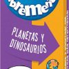 Libros Dideco Preguntas Y Pasatiempos | Abremente 2 En 1 - Planetas Y Dinosaurios