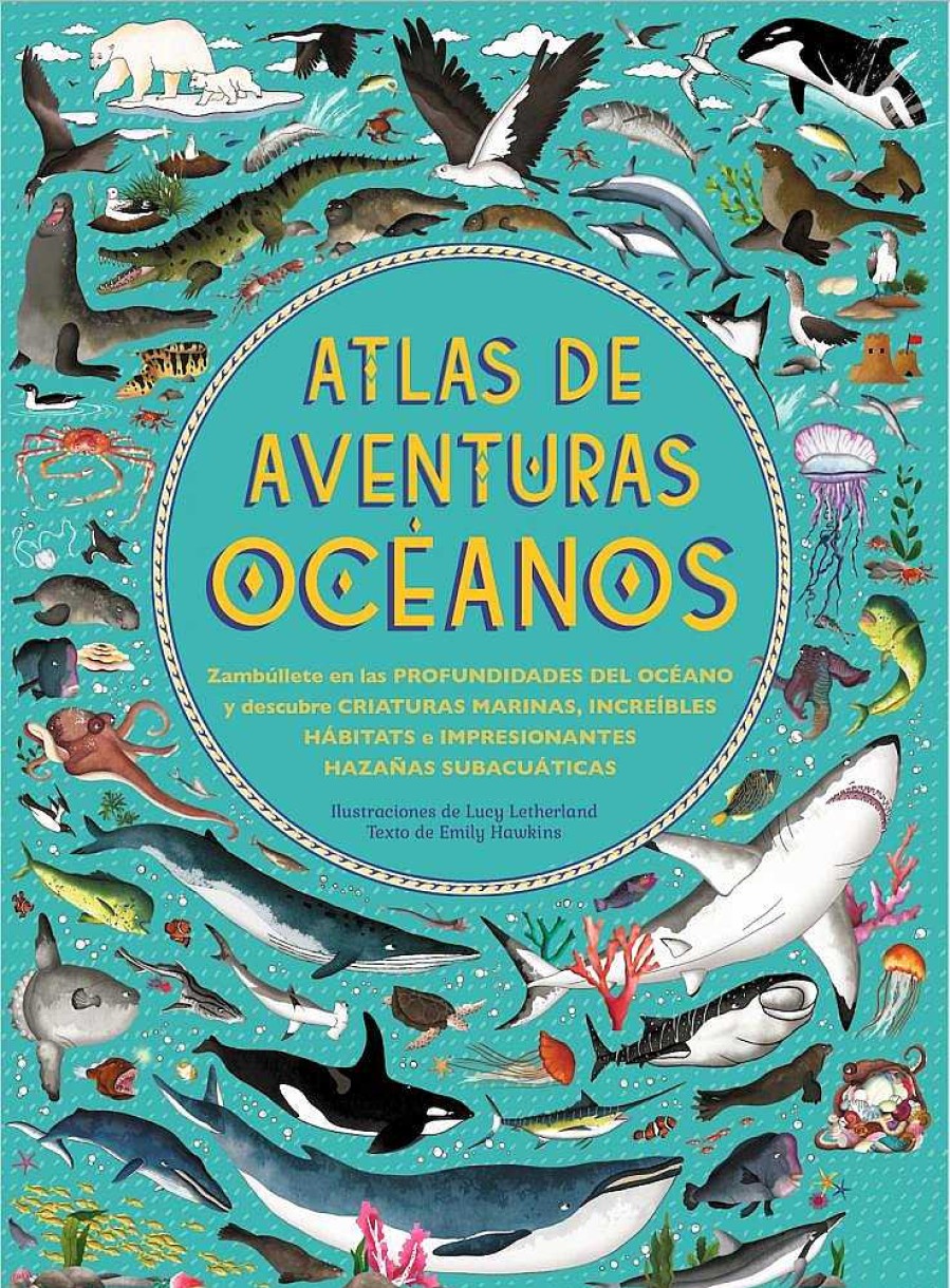 Libros Dideco Atlas, Tierra Y Animales | Atlas De Aventuras Oc Anos