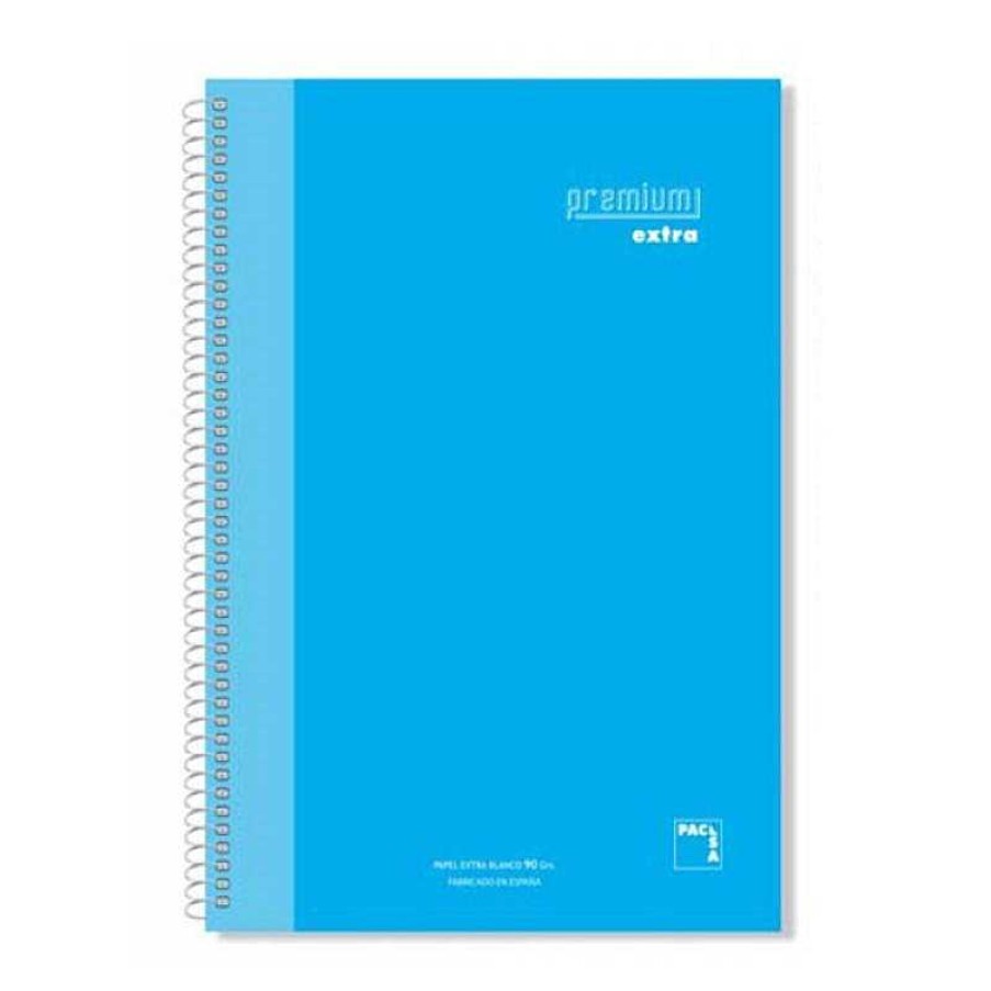 Papeler A Pacsa Cuadernos Escolares | Bloc A4 Cuadro 5Mm. 120 Hojas Microperforado Premium Extra