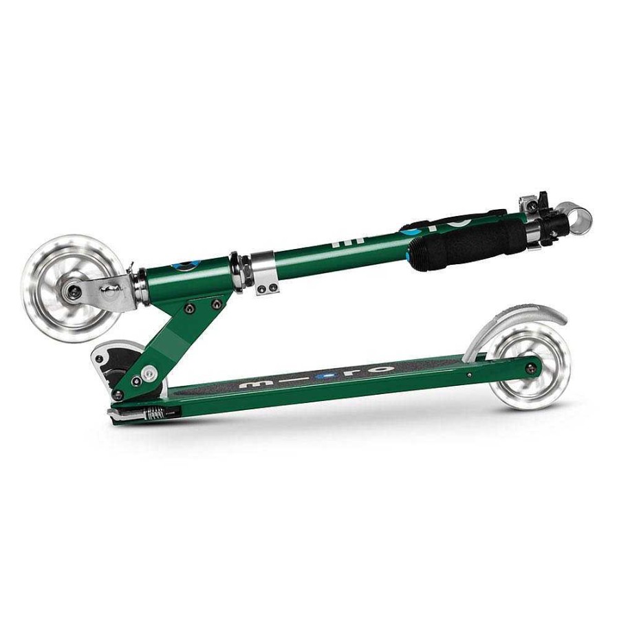 Juguetes Micro Patinetes Y Bicicletas | Patinete Micro Sprite Led Verde