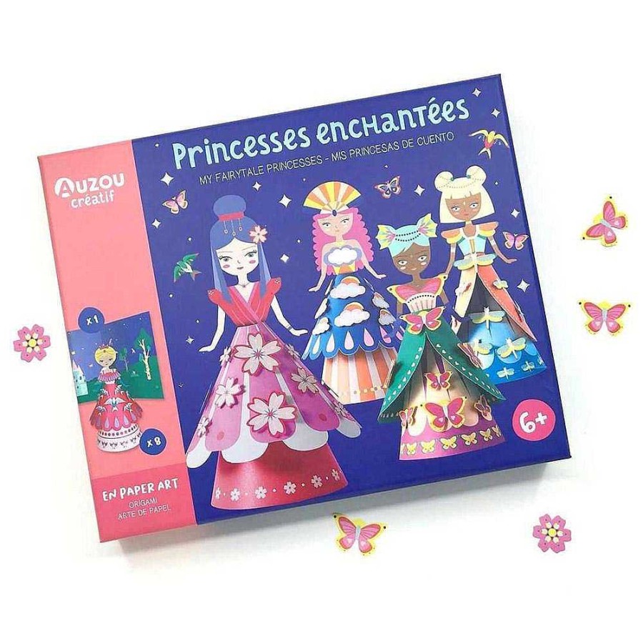 Juguetes Auzou Creatif Crea E Imagina | Cofre Princesas De Cuento