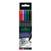 Papeler A Faber castell | Rotulador Grip Finepen 5 Colores B Sicos