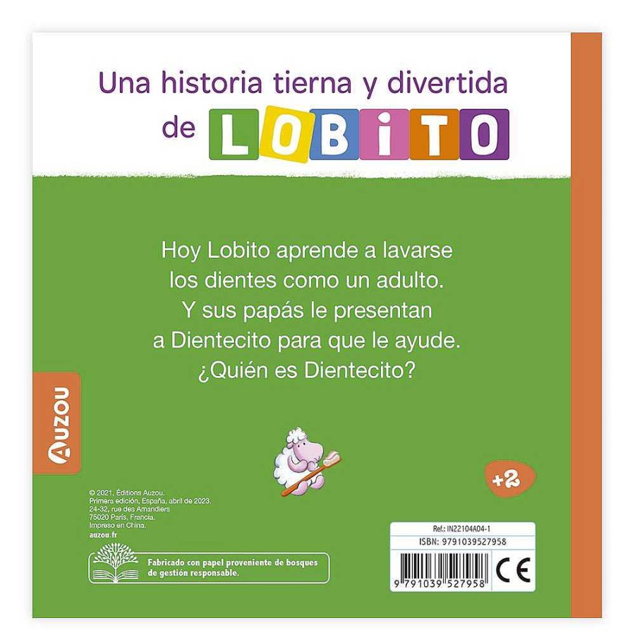 Libros Dideco Primeros H Bitos | Lobito Se Lava Los Dientes