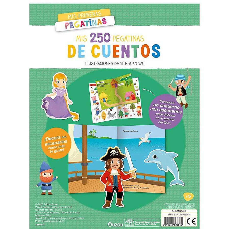 Libros Dideco Pegatinas | 250 Pegatinas Cuentos