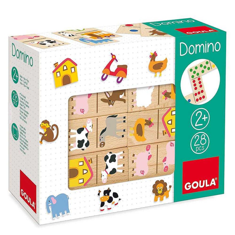 Juguetes Goula Juegos De Tablero | Domin Granja