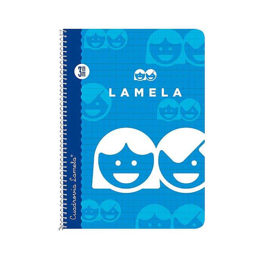 Papeler A Lamela Cuadernos Lamela | Bloc Cuadrov A Lamela Cuarto 3Mm. 40 Hojas