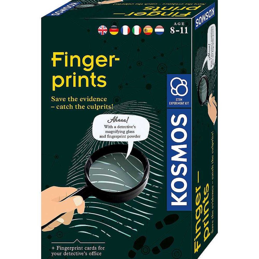 Juguetes Kosmos F Sica Y Qu Mica | Finger Prints Kit Huellas Dactilares