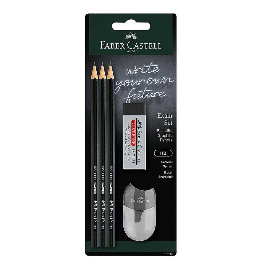 Papeler A Faber castell | L Piz Hb Con Goma Y Afilal Piz Con Dep Sito 3 Unidades