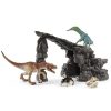 Juguetes Schleich | Set De Dinosaurios Con Cueva