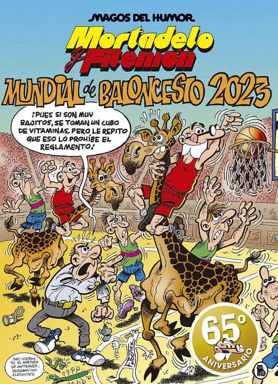 Libros Dideco | Mundial De Baloncesto 2023 (Magos Del Humor 220)