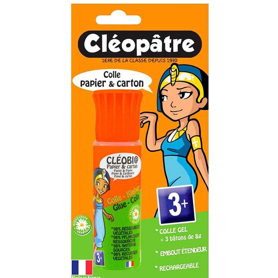 Papeler A Cleopatre Papeles Especiales | Pegamento Vegetal Bote 25 Gr. Cleobio (Bl Ster 1 Unidad)