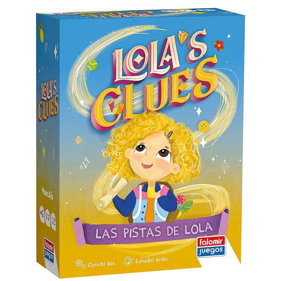 Juguetes Falomir Juegos De Tablero | Juego De Mesa Las Pistas De Lola