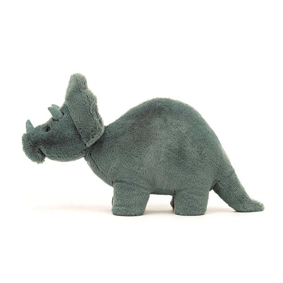 Juguetes Jellycat Mu Ecos Y Peluches | Peluche Triceratops 17Cm