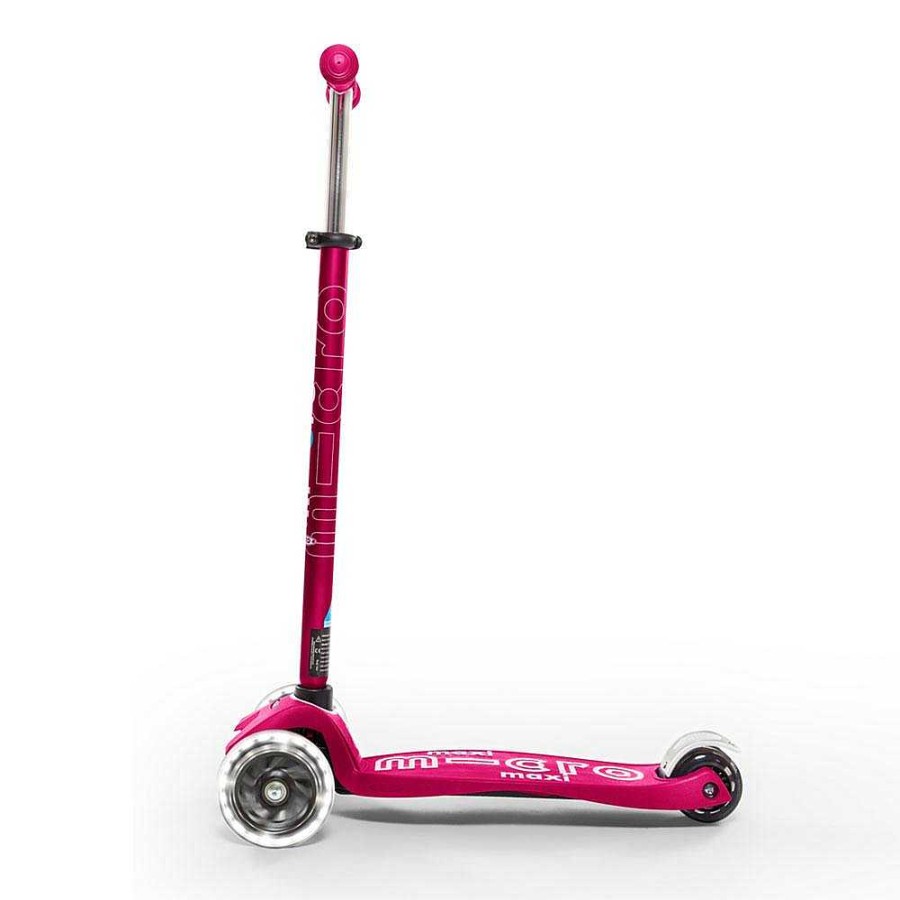 Juguetes Micro Patinetes Y Bicicletas | Patinete Maxi Micro Deluxe Led Rosa