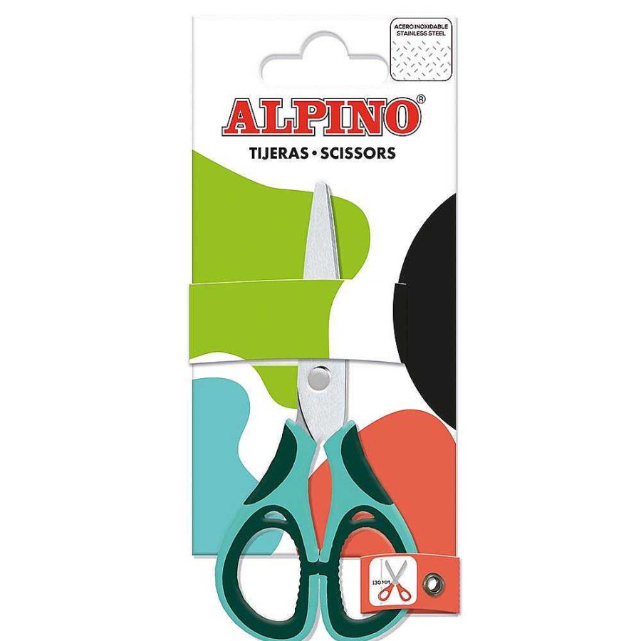 Papeler A Alpino Papeles Especiales | Tijera Alpino Colorful 130Mm Bl Ster