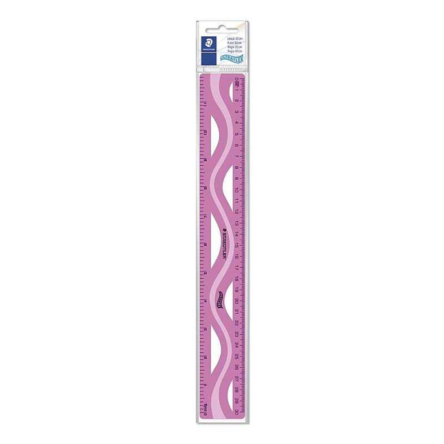 Papeler A Staedtler | Regla 30 Cent Metros Flexible Ultraflex Color Surtido