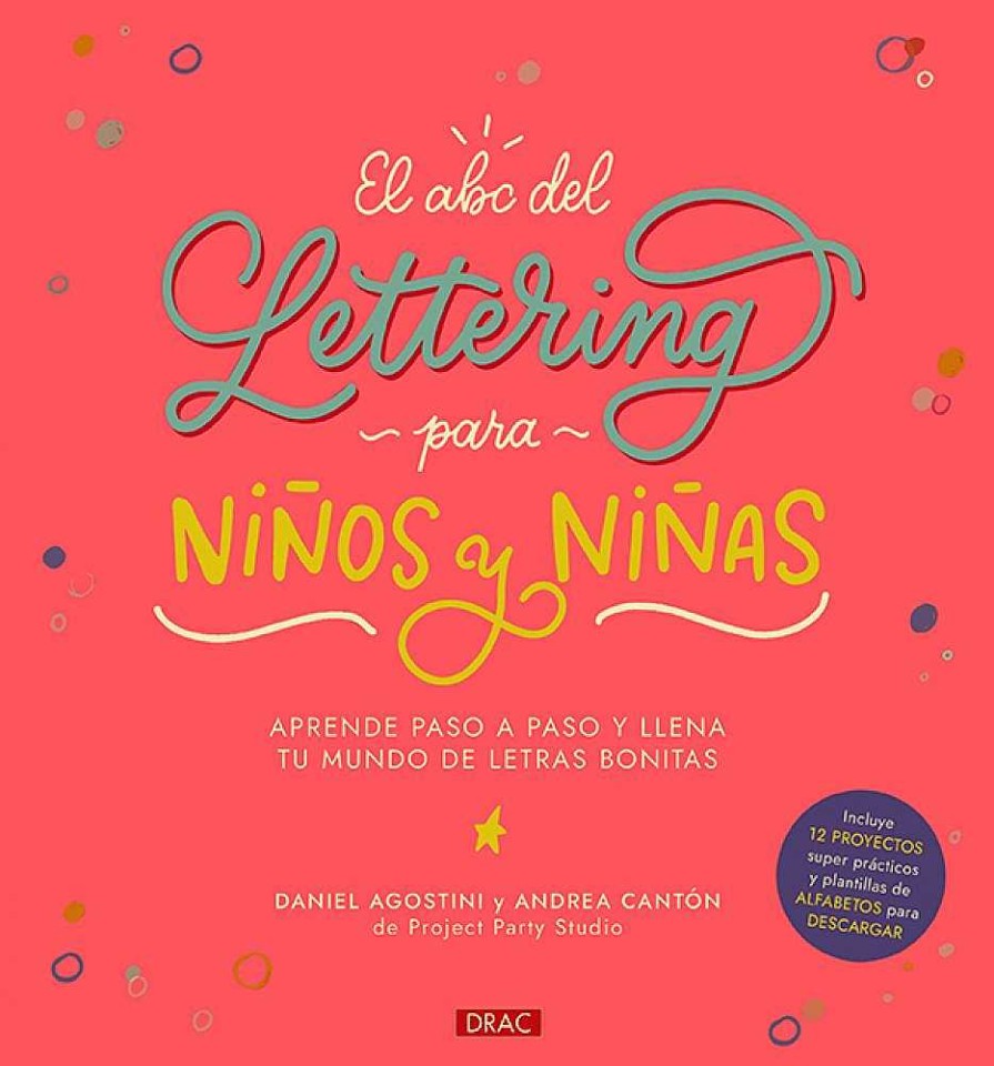 Libros Dideco Dibuja Y Colorea | El Abc Del Lettering Para Ni Os Y Ni As