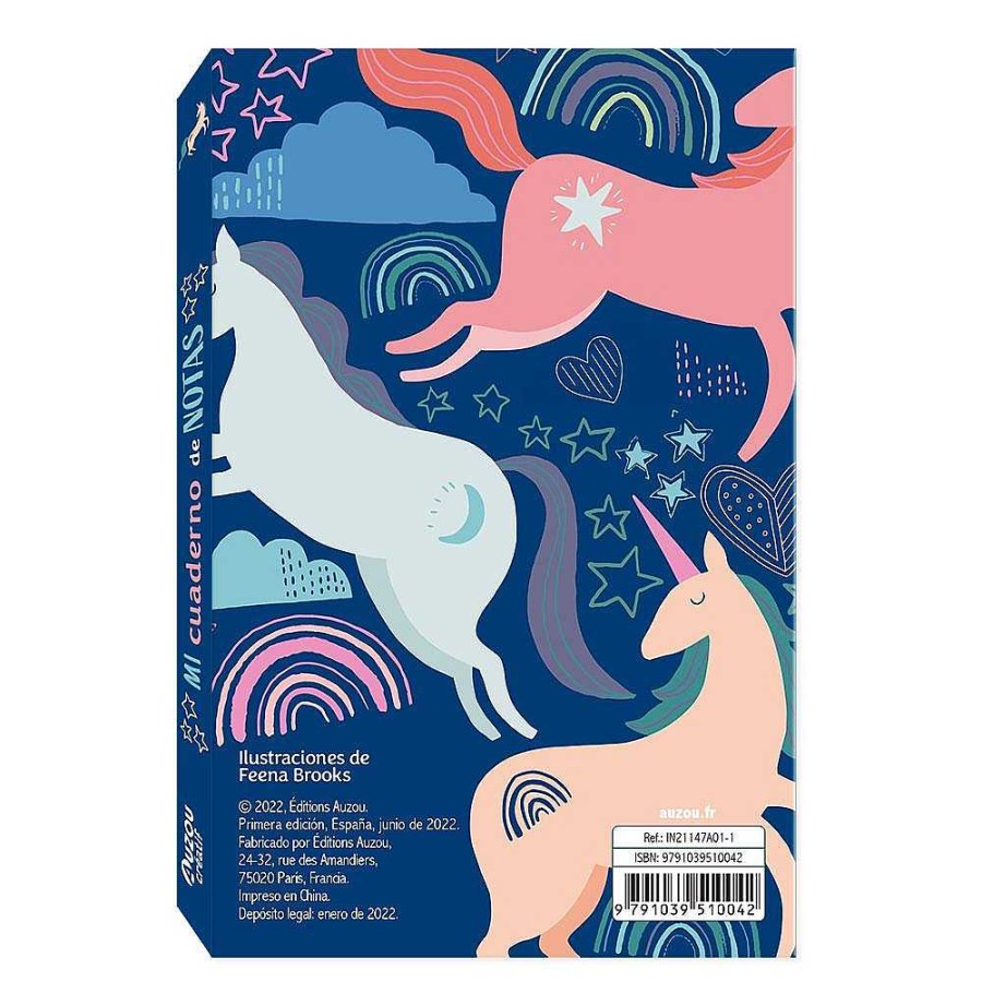 Libros Dideco Aficiones | Mi Cuaderno De Notas Adhesivas Unicornios