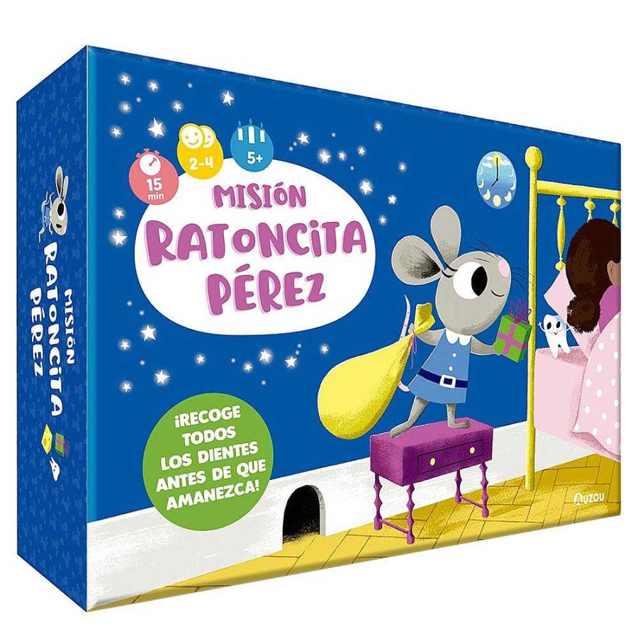 Juguetes Auzou Juegos De Tablero | Peque O Juego: Misi N Ratoncita P Rez