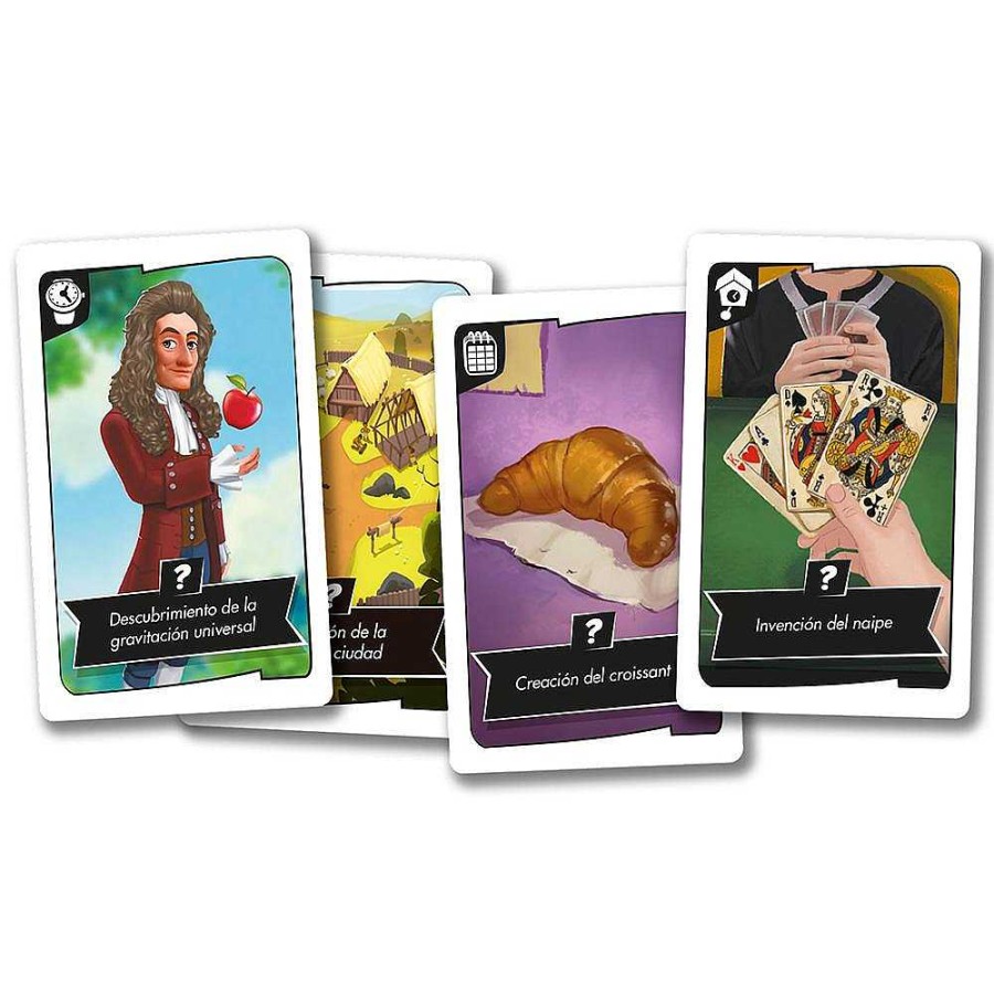 Juguetes Asmodee Juegos De Cartas | Juego De Cartas Cooperativo Timeline Twist