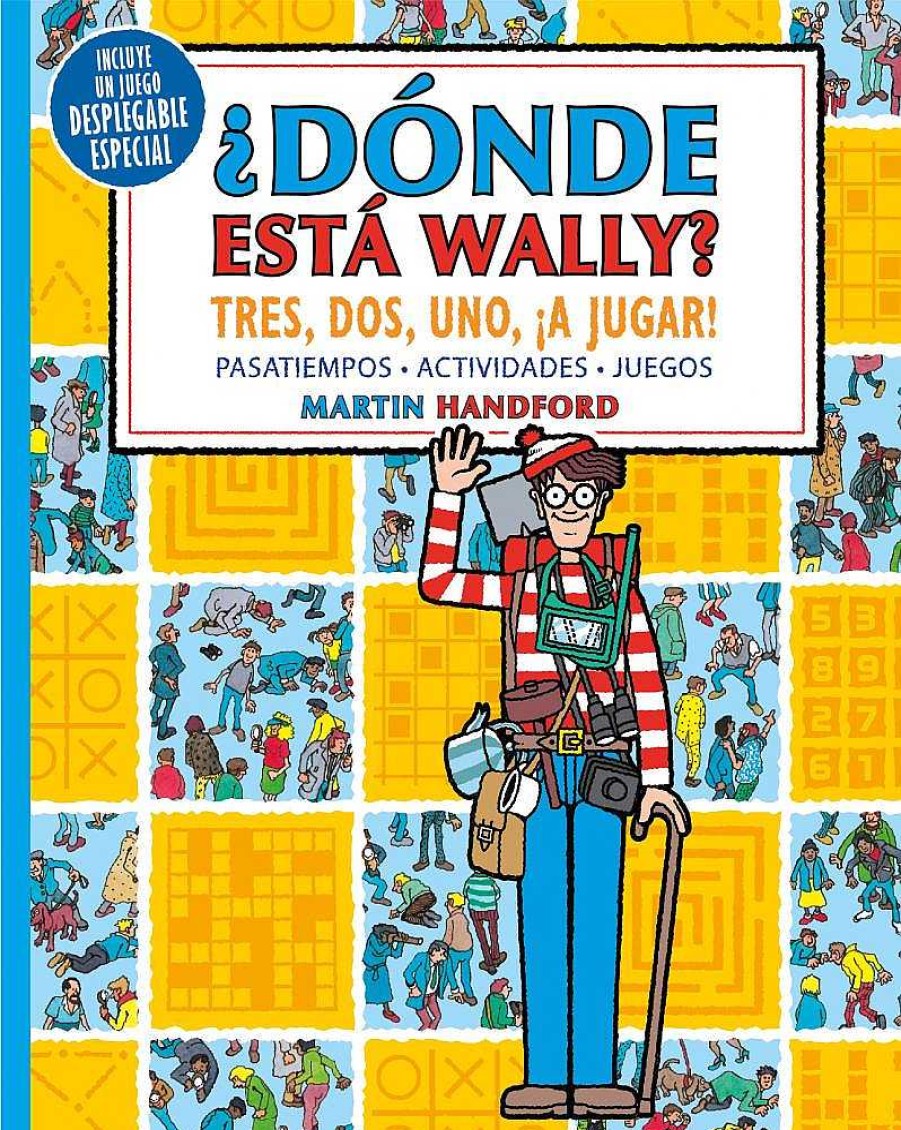 Libros Dideco Busca Y Encuentra | D Nde Est Wally? Tres, Dos, Uno A Jugar! (Colecci N D Nde Est Wally?)